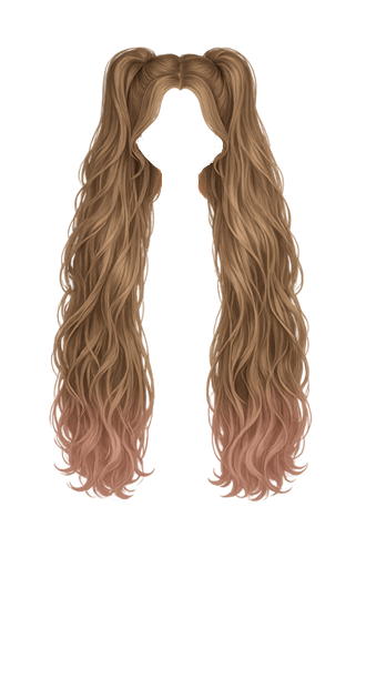 Pink Dip Dyed Light Brown JoJo
