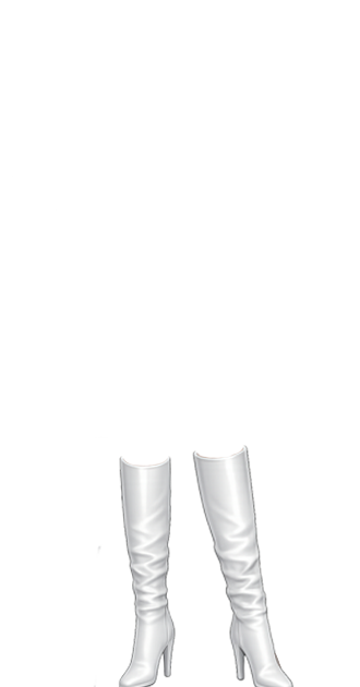 white boots