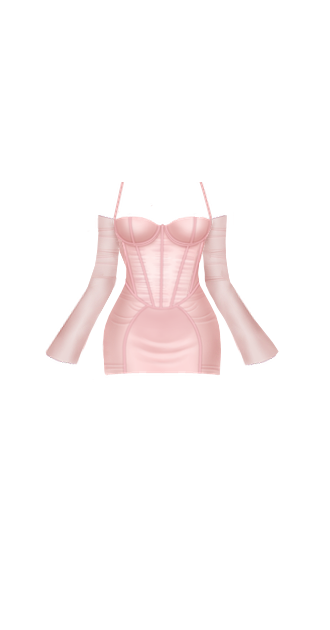 Satin Corset Mini Dress