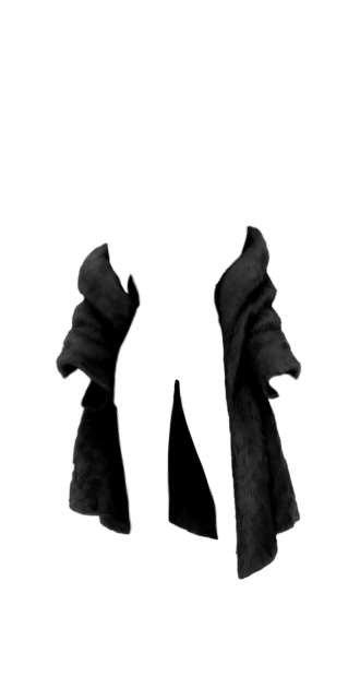 Elize Black Fur Coat