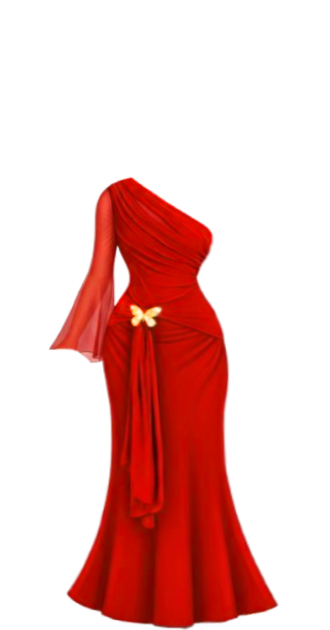 Red dress