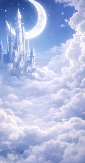Blue Cloud Castle BG