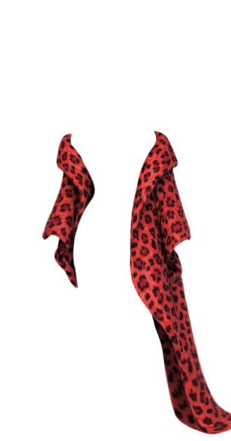 Foxy Red Leopard Coat