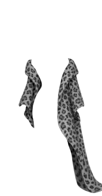 Foxy Grey Leopard Coat