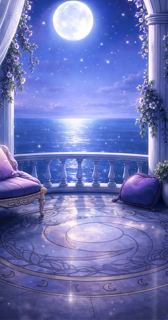 Moonlit Balcony