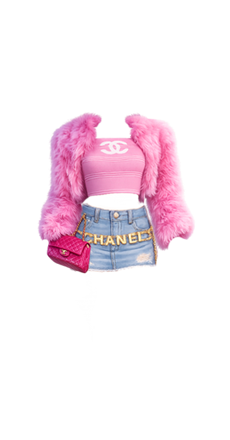 Pink Chanel Outfit