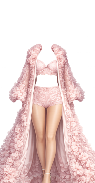 Rose Petal Robe