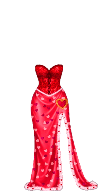 Heart dress