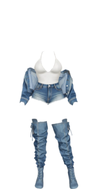 Basic But Classy Denim Set