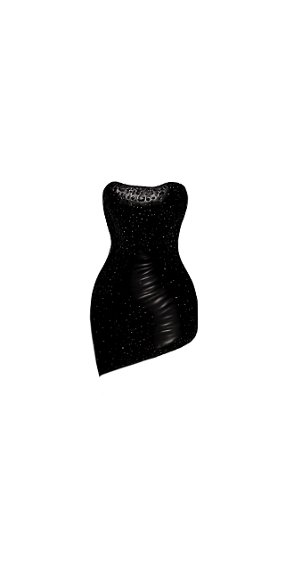 Black Strawberry Gown