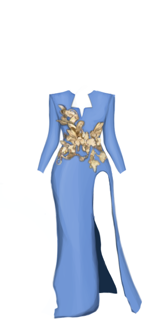 Natasha Poly Versace Gown
