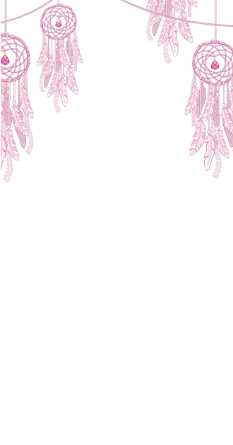 Pink Dream Catcher Garland