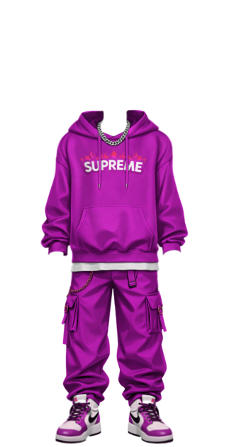 Sup Purple Outfit