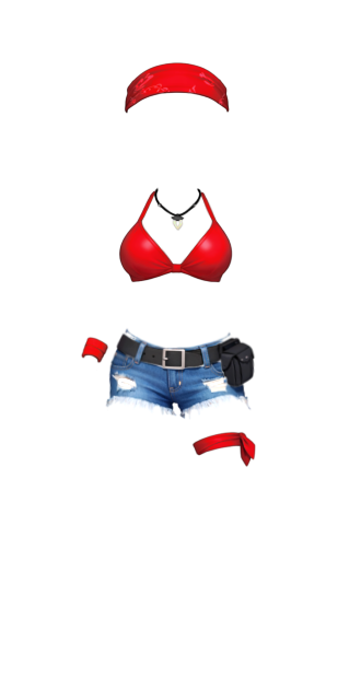 Nira Red Outcasted Outfit