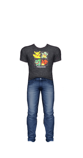 Pokémon T-Shirt & Jeans