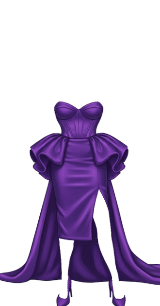 Purple Dress n Heels