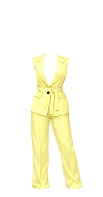 Sania Yellow Suit