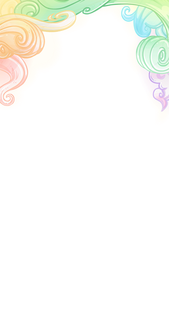 Rainbow Clouds Garland