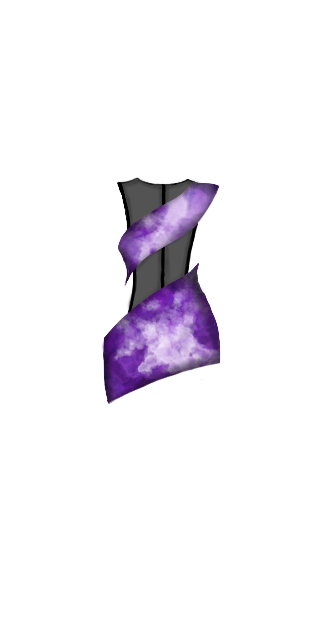 Thunderstorm Dress (PURPLE)