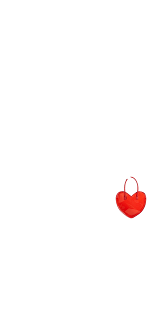 Red Heart Bag