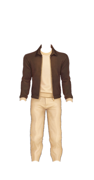 Brown Jacket Casual Outfit
