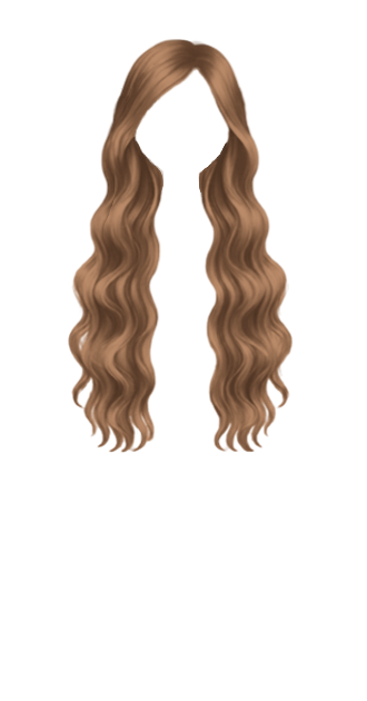 Light Brown waves hair
