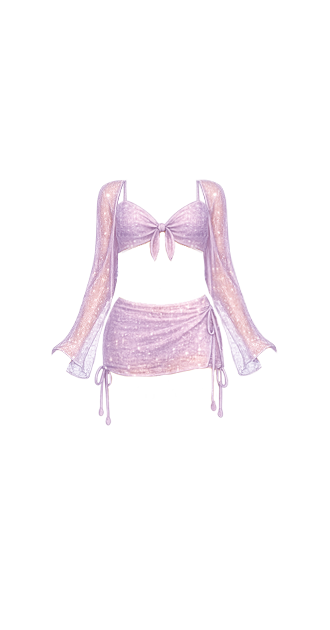Purple Party Sparkles (Outfit)