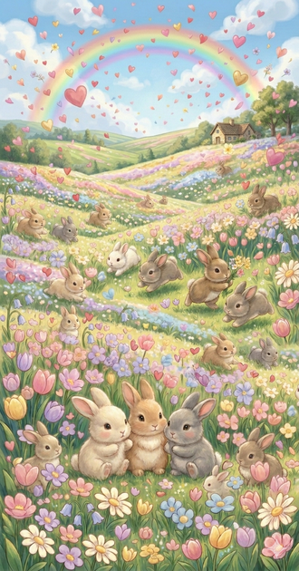 Bunnies paradise