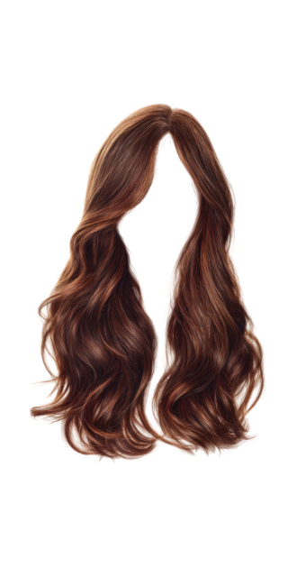 Long brown hair