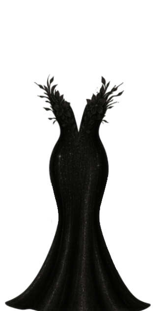 Black Frost Gown