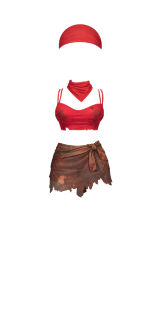 Kelly Red Outcasted Outfit