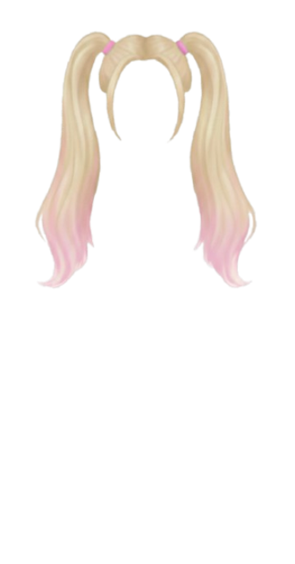 Blonde Cotton Kirlia Ponytails