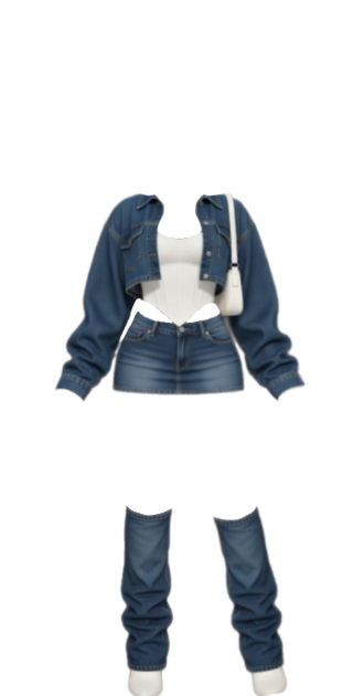 Denim Y2K Set